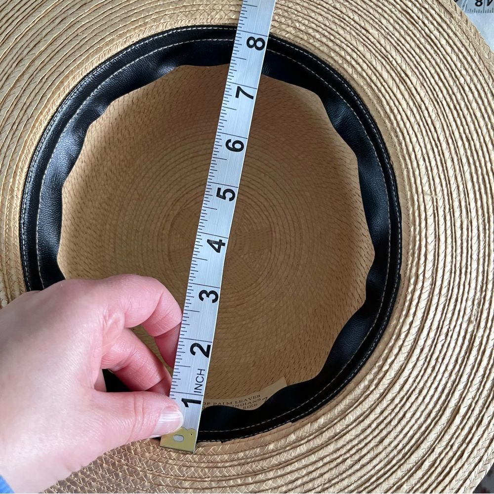 Handcrafted Palm Leaf Guatamalon Indian Sun Hat - Picture 6 of 9